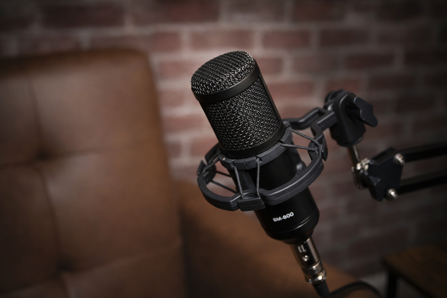 Breaking Chains Today studio microphone